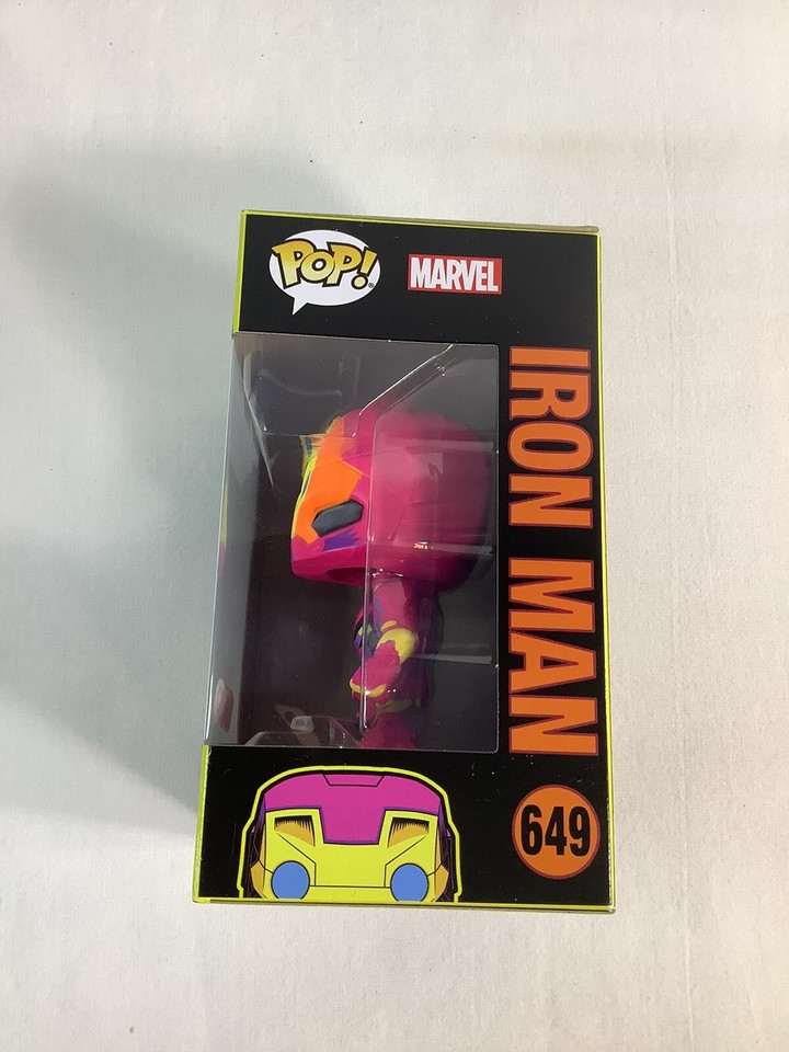 Blacklight Iron Man 649 Funko Pop! [Target Exclusive] (Marvel) eBay
