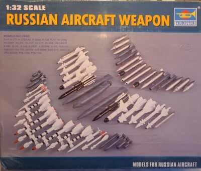 Trumpeter 1:32 Russian Modern Aircraft Weapons Set Plastic Model Kit 3301 (GSHF3