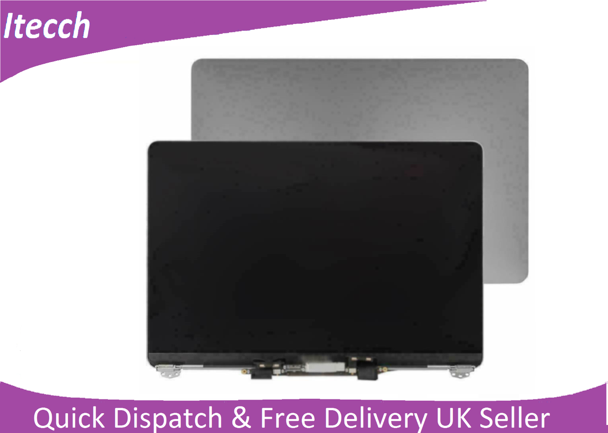 Schermo LCD Di Ricambio Per MacBook Air 13 M1 2020 A2337 - 13.3" 2560x1600, Grigio Siderale - Foto 3