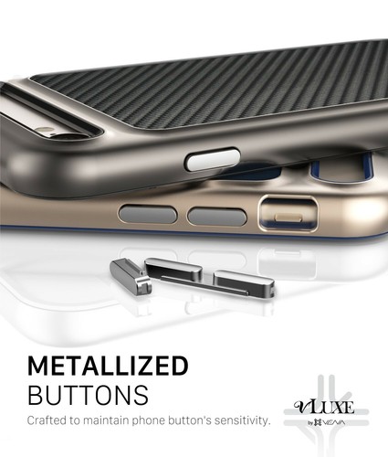 For iPhone SE 3 / SE 2 / 8 / 7 | Vena [vLuxe] Leather Shockproof Slim Case Cover - Foto 17 di 25