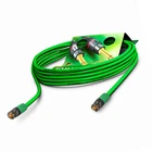 5m 12G 6G SDI BNC Cable Green 4K 60p UHD HD Summer Cable Video Neutrik VTGX-0500