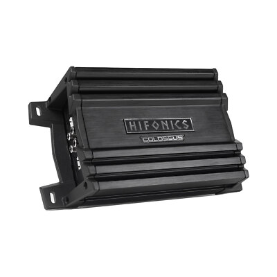 Hifonics HCM-400.4D Colossus Mini Ultra-Compact 400 Watt Four Channel Amplifier