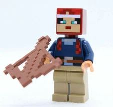 NEW Valorie 21163 W/ Weapon Dungeons Minecraft LEGO Minifigure Mini Figure