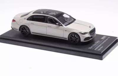 AR 1/64 Mercedes-Benz S-Class Maybach Bright Moon Silver
