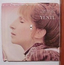 2 Barbra Streisand 45s Picture sleeves 45 Barbara Recor