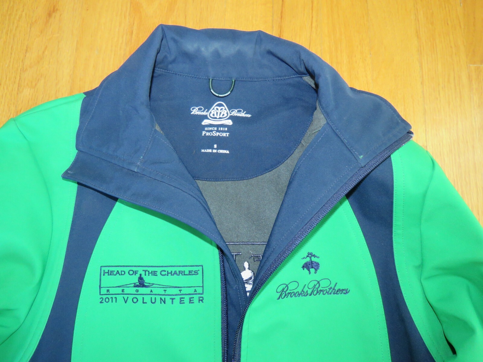 FILA 2011 HEAD OF THE CHARLES Regatta Embroidered ROWING (SM) Volunteer Jacket