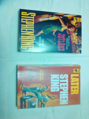 Joyland & Later by Stephen King  (PAPERBACKS)