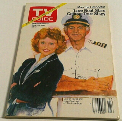 TV GUIDE JUNE 5-11 1982 NEBRASKA ED THE LOVE BOAT LAUREN TEWES GAVIN MACLEOD
