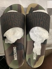 Moschino Pool Slides size 41 fits US 8.5/9 NEVER WORN BRAND NEW