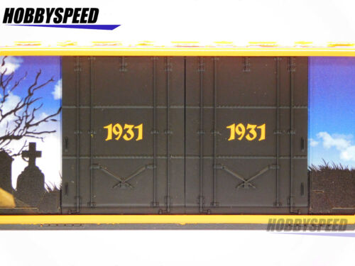 MTH RAILKING HALLOWEEN FRANKENSTEIN EXPRESS TRANSPORT 1931 BOXCAR 30-70130C NEW - Picture 6 of 11