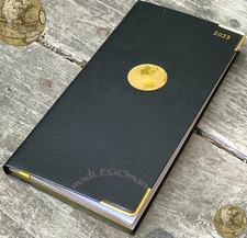 THE AMERICAN EXPRESS 2025 BLACK POCKET SIZE PLANNER ORGANIZER DIARY 3.25x6.75"