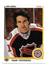 JOHN CULLEN 1990-91 UPPER DECK ALL STAR CARD NEAR MINT CONDITION