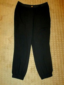 black joggers size 4