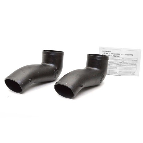 Mercury Boat Exhaust Risers 865949A01 | Chaparral 4.7 Inch (Pair) - Foto 1 di 4