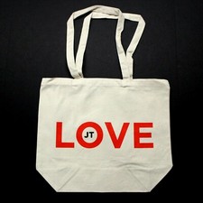 Justin Timberlake The 20/20 Experience World Tour Canvas Tote Bag 2014 Exclusive