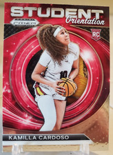 2024 WNBA Panini Prizm KAMILLA CARDOSO #4 Student Prizm Rookie Card CHICAGO SKY