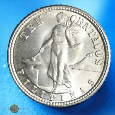 PHILIPPINES - 10 Centavos 1945 KM.181 - Photo 1/3