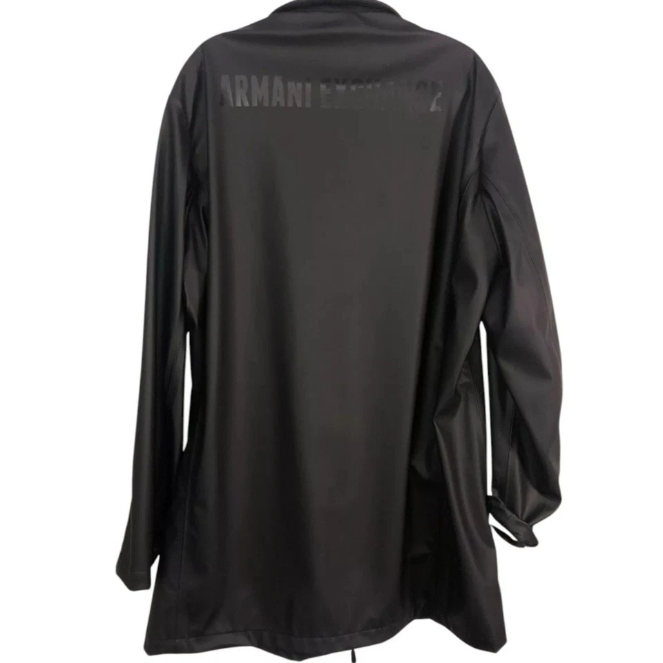 Armani Exchange - Men’s Rain Jacket Black | Sz: M | NWOT - Image 2 of 3