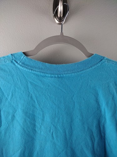 VTG Marco Rubio T Shirt RU(BAE)O Bayside Graphic Size Large Made In USA Blue - Picture 11 of 12