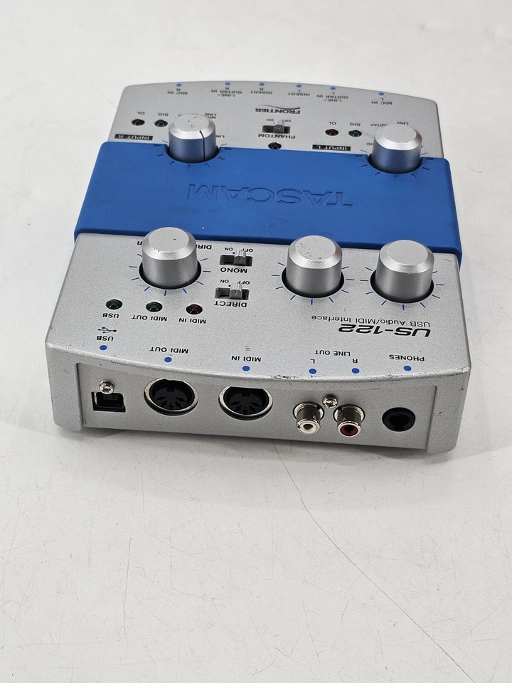 Tascam US-122 2-channel Recording USB Audio MIDI Interface - Image 3 of 4