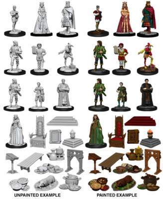 WizKids WZK 90096: Nozlur's Marvelous Miniatures - Townspeople: Castle