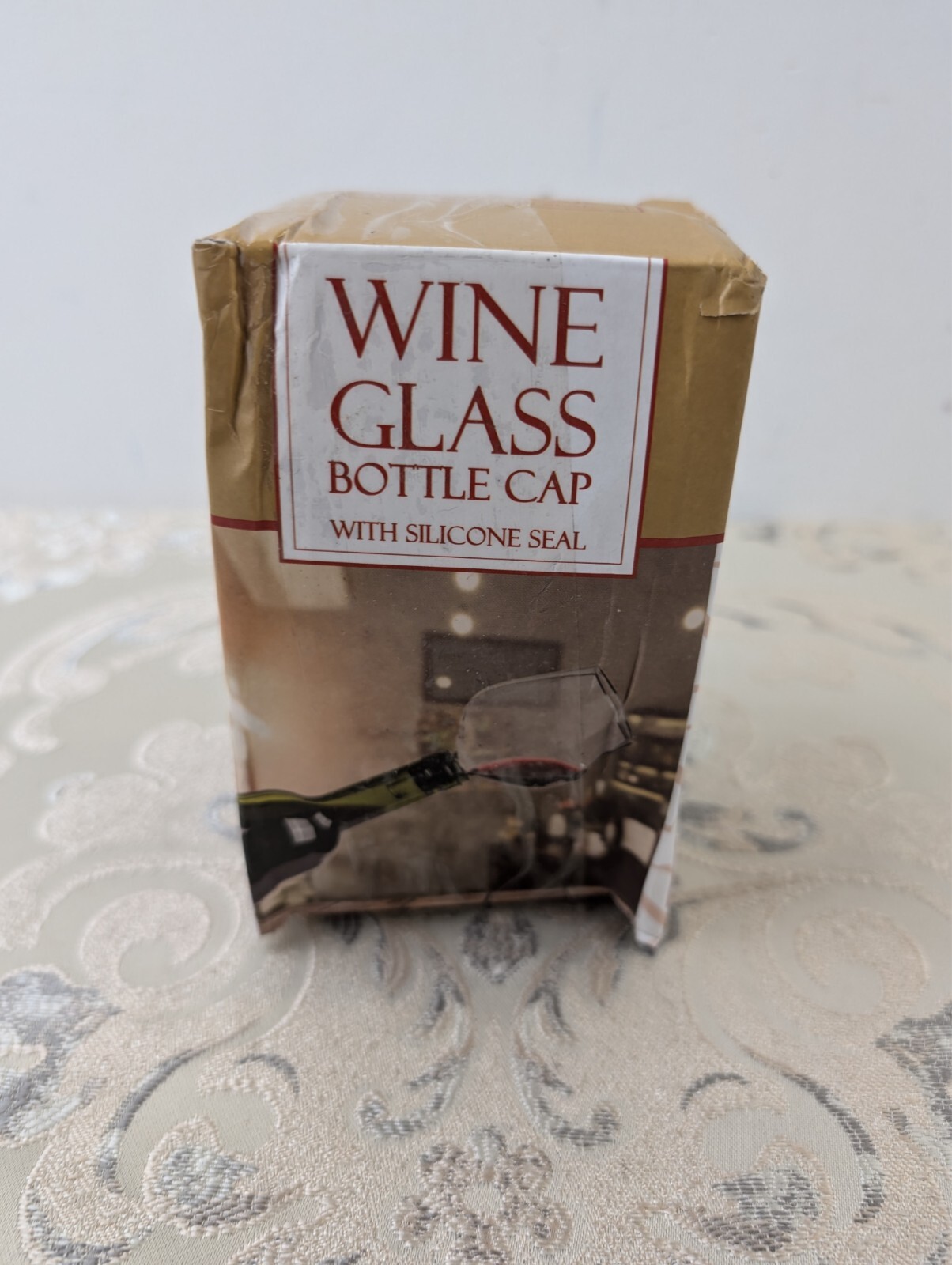 Wine Bottle Glass/with Silicone Seal Wine Bottle Glass