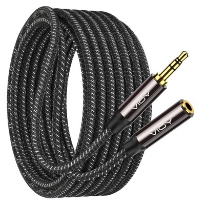 VIOY Headphone Extension Cable 20 FT,[Copper Shell, Hi-Fi Sound] 3.5 mm Male ...