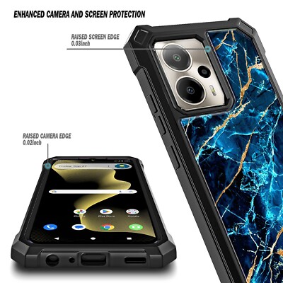 Full Body Phone Case For Cricket ICon Pro 2026 / AT&T Motivate Pro 2 5G - With Screen Protector & Military-Grade Protection Rugged Phone Case With Screen Protector Full Body Phone Case For Cricket ICon Pro 2026 / AT&T Motivate Pro 2 5G - With Screen Protector & Military-Grade Protection Rugged Phone Case With Screen Protector