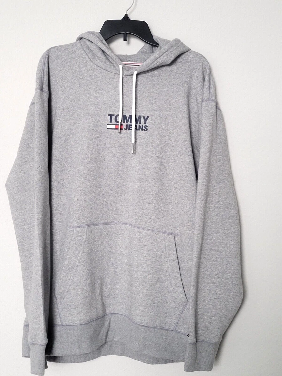 Tommy hilfiger hoodie gray outlet