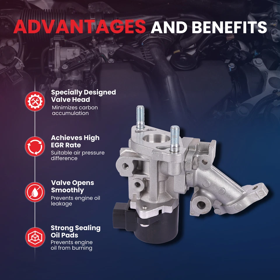 Подходит для 10-18 Toyota Prius V 10-15 Prius 11-17 Lexus CT200h 1,8 л клапан рециркуляции отработавших газов новый - Изображение 4 из 4