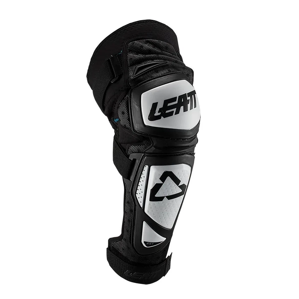 Leatt 2024 3DF Hybrid EXT Youth Knee Guards Black Motocross MX Quad Kids - Image 4 of 4