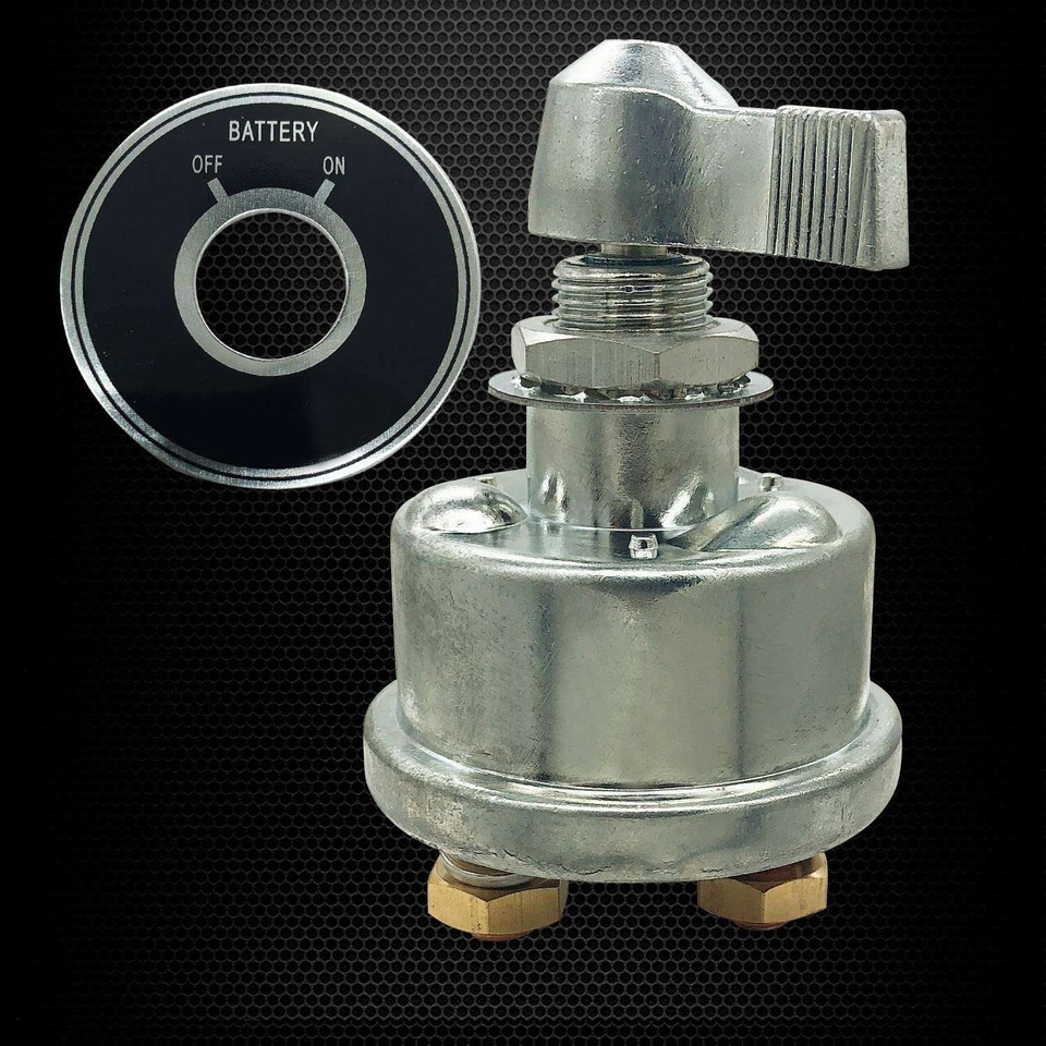 2X(1224 V Master Battery Disconnect Switch, Battery Cut Isolator