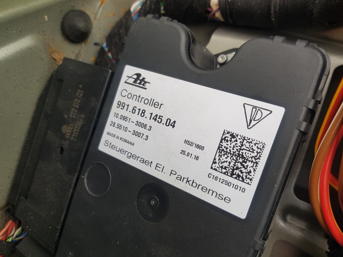 PORSCHE 981 CAYMAN GT4 2012 -2016 PARKING BRAKE CONTROL MODULE  