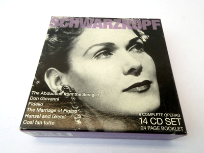 Legendary Performances Schwarzkopf 6 Complete Operas 14 CD Set 7  