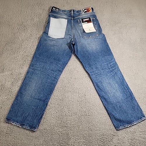 New! TOMMY HILFIGER Aiden Baggy Jeans Mens 32X32 Loose Denim Skater NWT $129 Y2K - Picture 3 of 21
