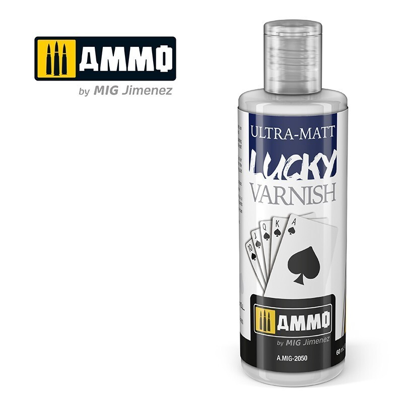 Ammo By Mig Jimenez Acrylic Professional Ultra Matt Lucky Varnish  - A.MIG-2050