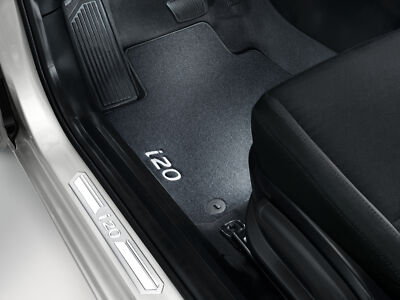Original Hyundai Fußmatten i20 Velours 4 tlg NEU Q0143ADE00