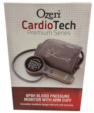 BP8H Upper Arm Blood Pressure Monitor W/ Intelligent Hypertension Detection Gray