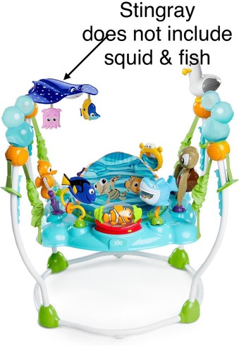 Bright Starts Disney FINDING NEMO Jumper Ersatzteil Stingray - Bild 7 von 7