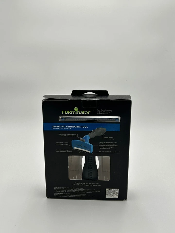 Herramienta de desprendimiento de capa inferior FURminator para perros grandes con pelo largo Foto 3 de 4