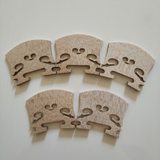 5x 4/4 Violin Bridge European Maple Bridge Baroque Bridge Style String Accessory