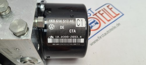 Original VW Touran 2006-2010 ABS Steuergerät Module Hydraulikblock 1K0907379AC - Picture 5 of 11
