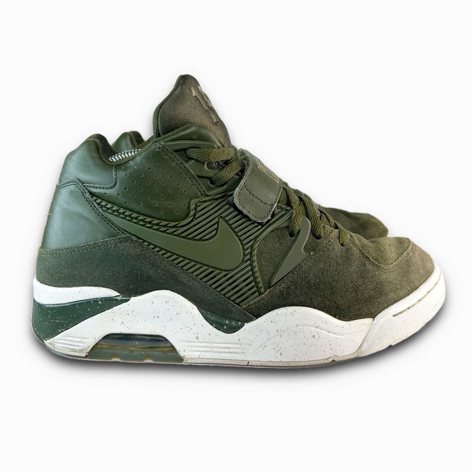 SAOLA Nike Air Force 180 Mid Urban Haze verde scamosciato 310095 300 uomo 10 5 rare retrò
