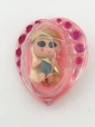Liddle Kiddles Jewelry Heart Locket Pin Tiny Doll Mattel