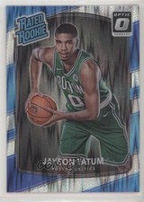 2017-18 Panini Donruss Optic Rated Shock Jayson Tatum #198 Rookie RC 10vy