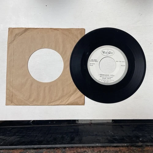 FRANK IFIELD I Remember You/I Listen To My Heart 45 7" Record Vinyl PROMO VG+
