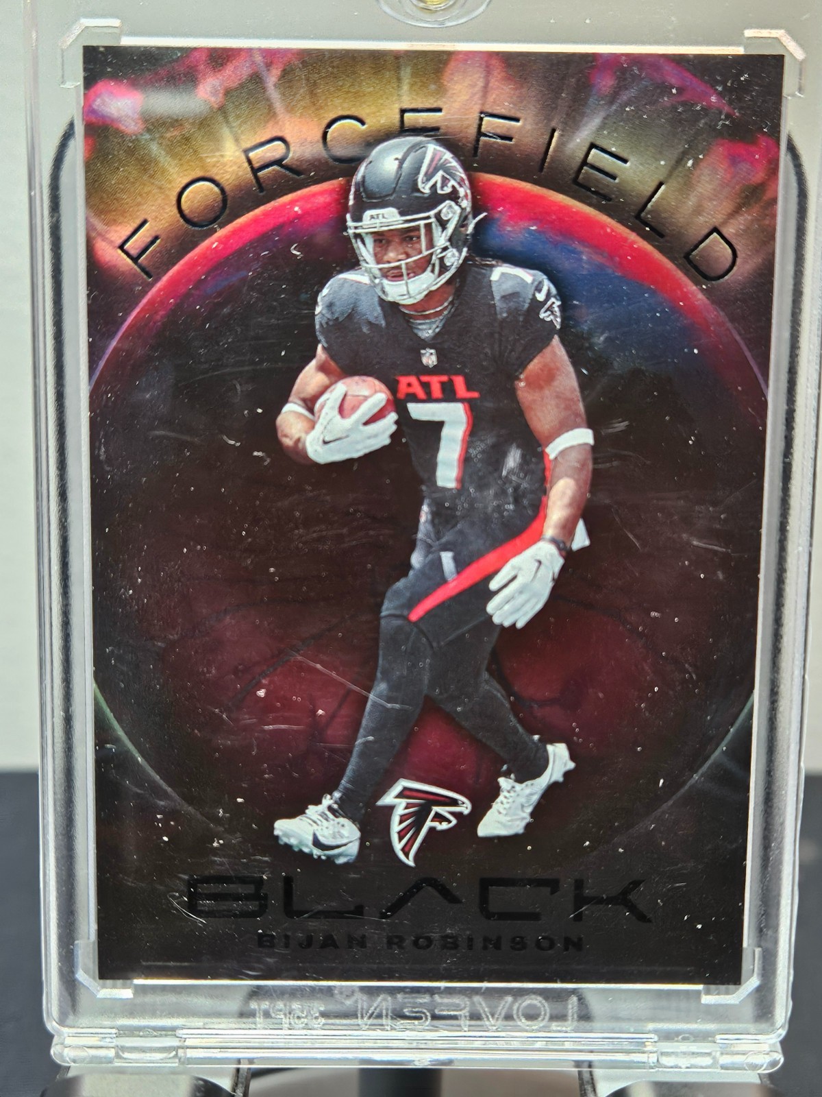 2023 Panini Black - Bijan Robinson #FOR-4 Atlanta Falcons - ForceField SSP