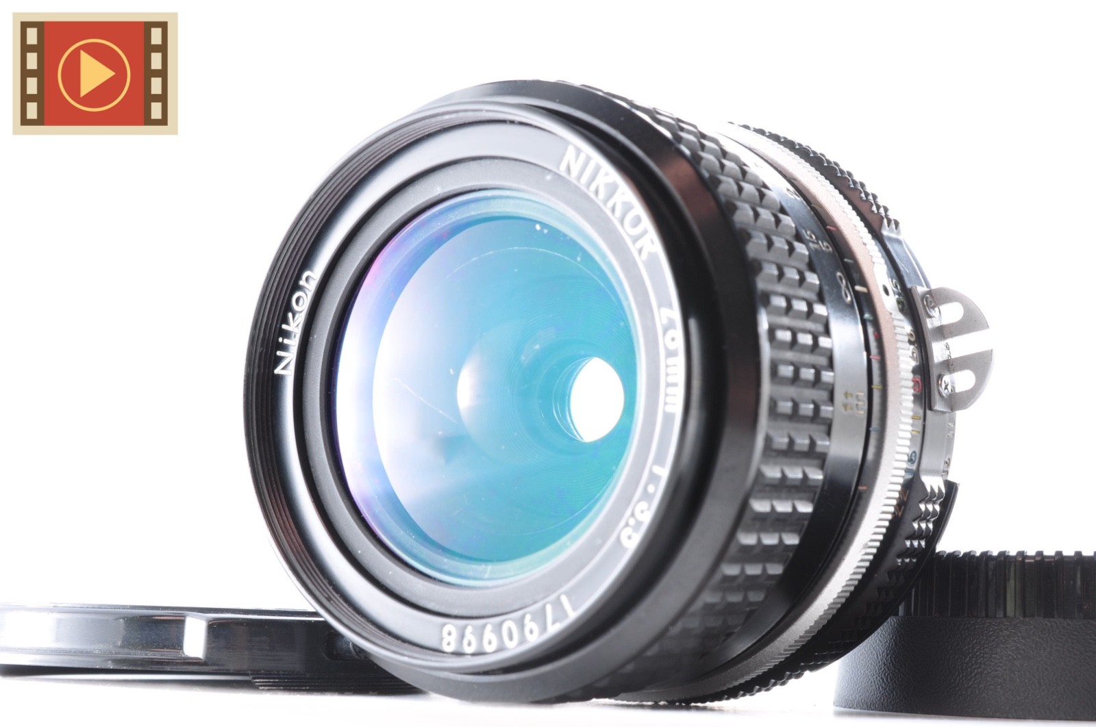 🎦 Nikon Ai Nikkor 28mm F/3.5 Wide Angle F Mount Lens #1790998 JP