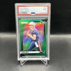 2024 Prizm - Drake Maye - Green Prizm RC Rookie PSA 9 Patriots #329