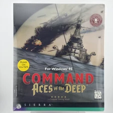 Command: Aces of the Deep, 1995, Big Box, New & Sealed